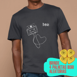 Camiseta Bori Dry Fit + 4 Palhetas